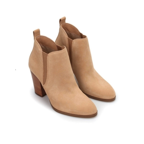 Michael Michael Kors brandy suede slip-on booties - Picture 6 of 14
